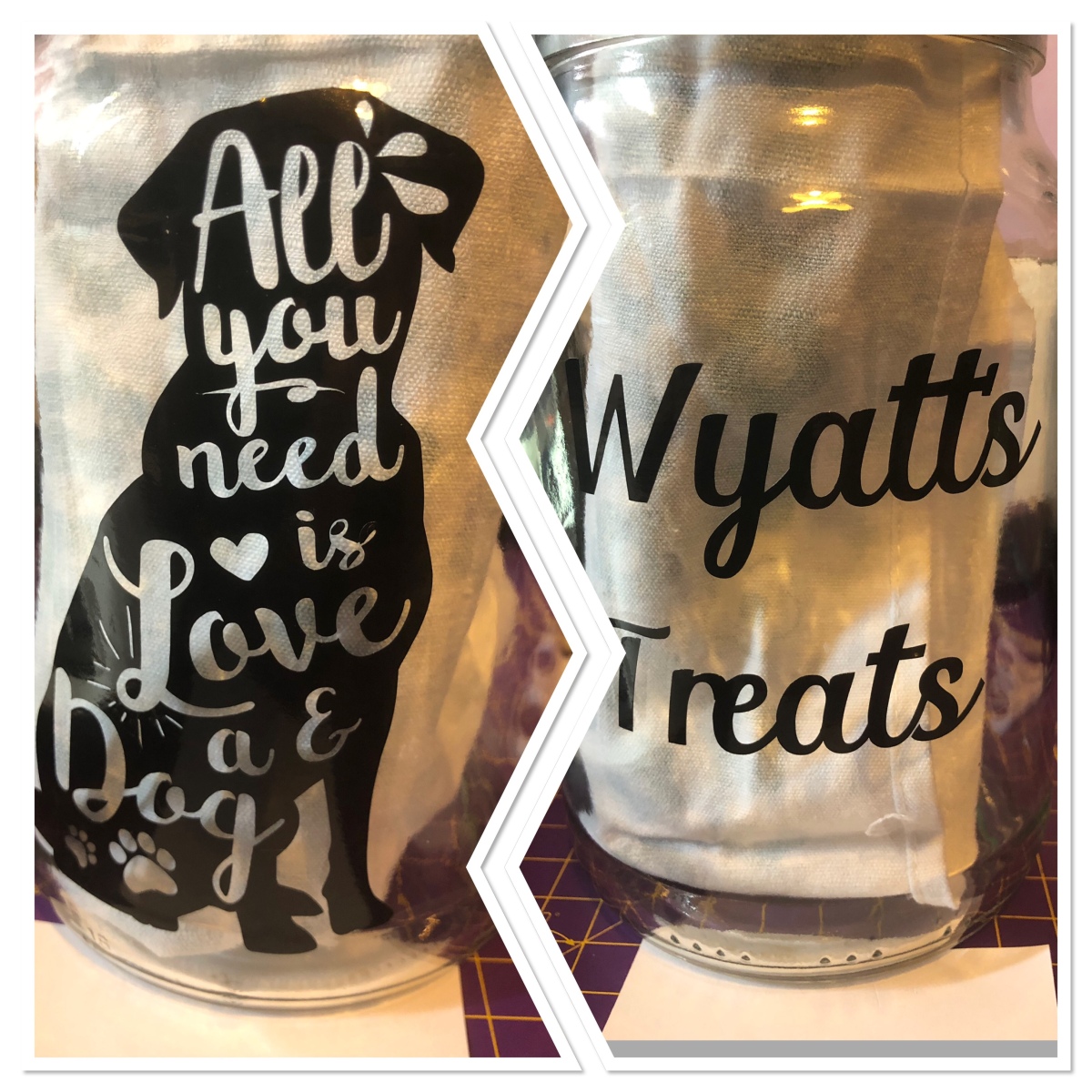 Wyatt’s treat jar